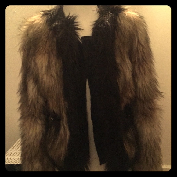 Lanvin for H&M Jackets & Blazers - Lanvin for H&M faux fur jacket